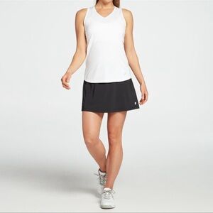Prince black skort tennis